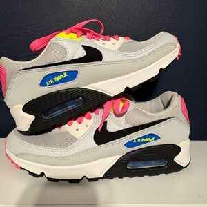 Nike Air Max 90s Gray Neon